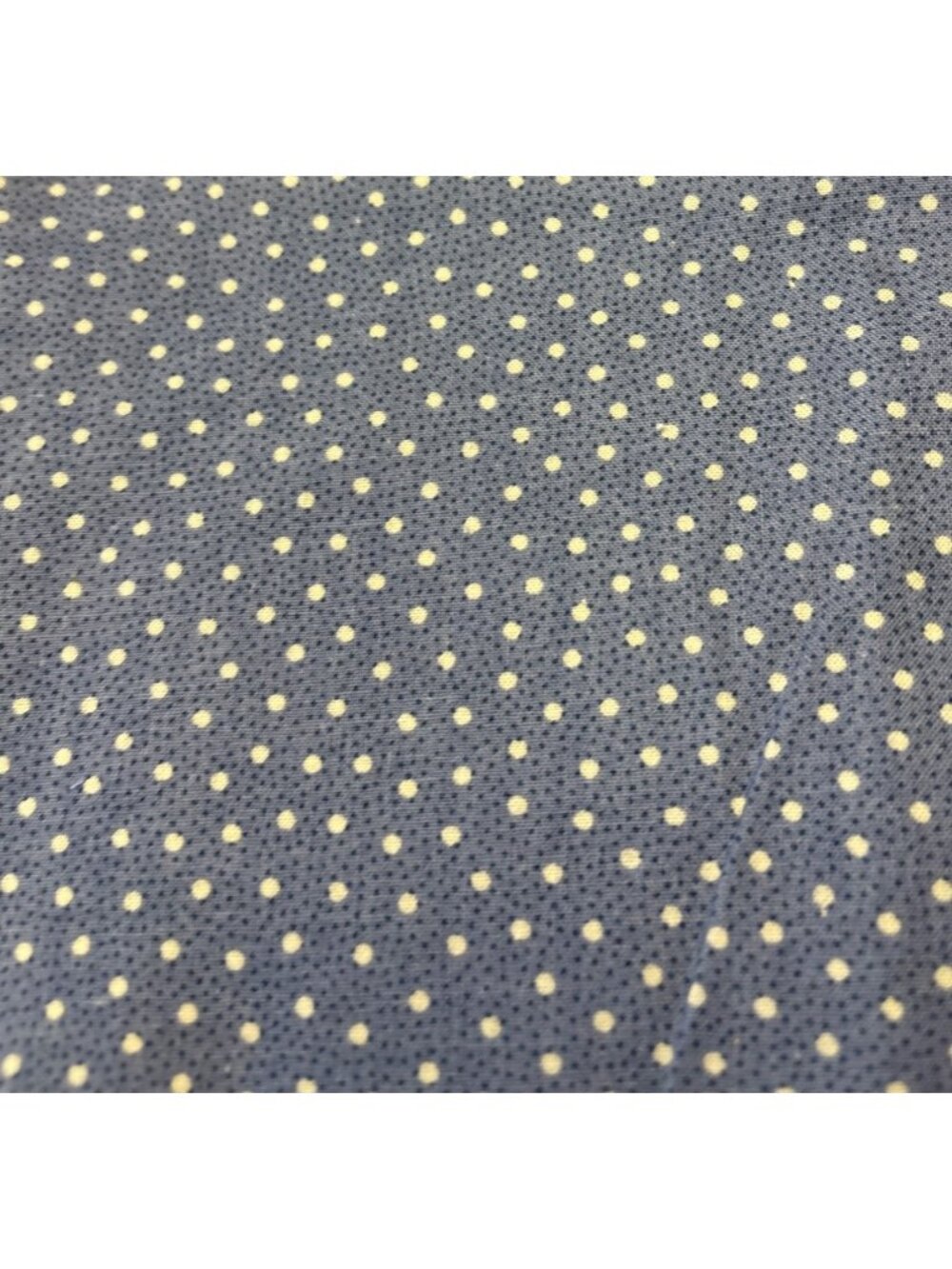 1/4 yard x 44" Blue White Polka Dot Cotton Fabric Sewing Quilting Crafts